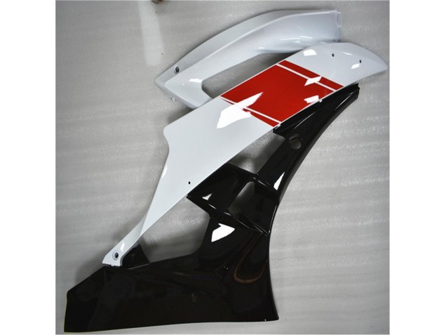 06-07 Red White Black Yamaha YZF R6 Motorcycle Fairings 06-07 Red White Black Yamaha YZF R6 Motorcycle Fairings