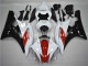 06-07 Red White Black Yamaha YZF R6 Motorcycle Fairings 06-07 Red White Black Yamaha YZF R6 Motorcycle Fairings