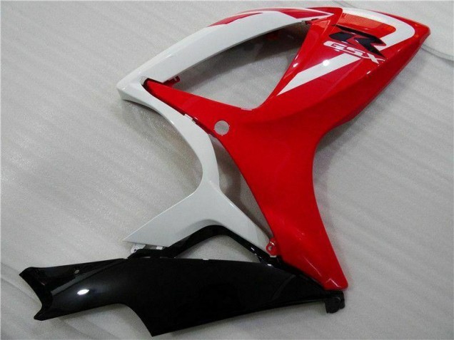06-07 Red White Suzuki GSXR 600/750 Motorcycle Fairings 06-07 Red White Suzuki GSXR 600/750 Motorcycle Fairings