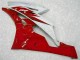 06-07 Red White Yamaha YZF R6 Motorcycle Bodywork 06-07 Red White Yamaha YZF R6 Motorcycle Bodywork