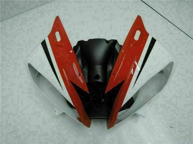 06-07 Red White Yamaha YZF R6 Motorcycle Fairing Kits 06-07 Red White Yamaha YZF R6 Motorcycle Fairing Kits