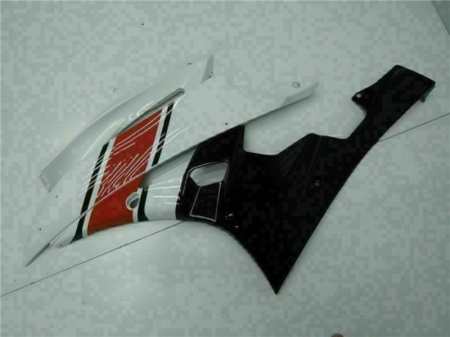 06-07 Red White Yamaha YZF R6 Motorcycle Fairing Kits 06-07 Red White Yamaha YZF R6 Motorcycle Fairing Kits