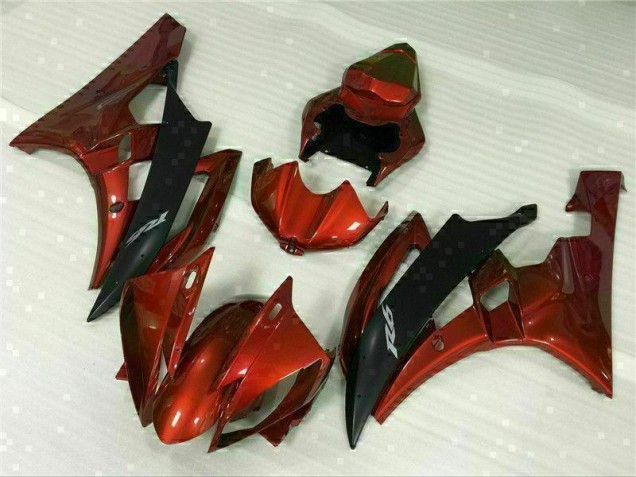 06-07 Red Yamaha YZF R6 Motorcycle Fairings 06-07 Red Yamaha YZF R6 Motorcycle Fairings