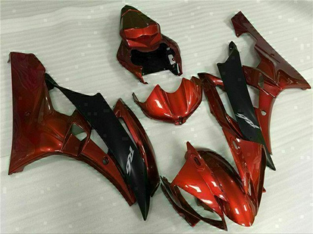06-07 Red Yamaha YZF R6 Motorcycle Fairings 06-07 Red Yamaha YZF R6 Motorcycle Fairings