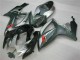 06-07 Silver Black Suzuki GSXR 600/750 Motorcycle Fairings 06-07 Silver Black Suzuki GSXR 600/750 Motorcycle Fairings