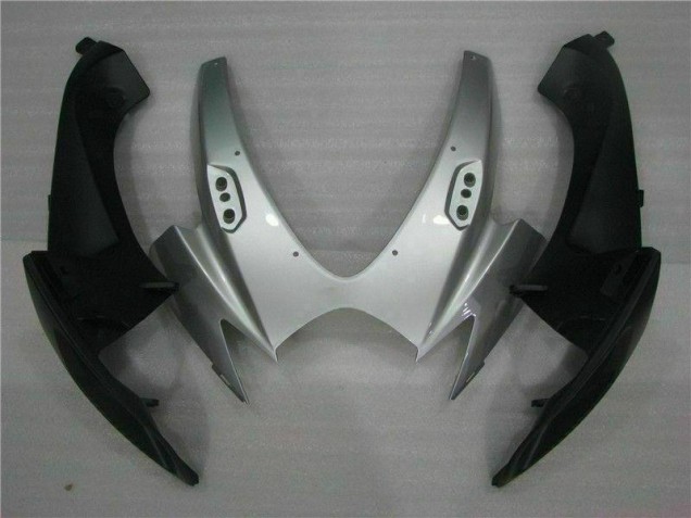 06-07 Silver Black Suzuki GSXR 600/750 Motorcycle Fairings 06-07 Silver Black Suzuki GSXR 600/750 Motorcycle Fairings