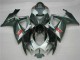 06-07 Silver Black Suzuki GSXR 600/750 Motorcycle Fairings 06-07 Silver Black Suzuki GSXR 600/750 Motorcycle Fairings