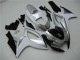 06-07 Silver Suzuki GSXR 600/750 Motorcycle Fairing 06-07 Silver Suzuki GSXR 600/750 Motorcycle Fairing