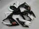 06-07 White Black Suzuki GSXR 600/750 Motorcycle Fairings