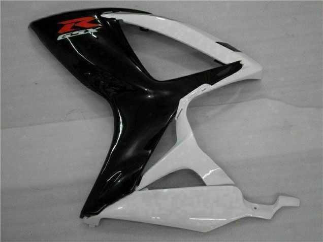 06-07 White Black Suzuki GSXR 600/750 Motorcycle Fairings