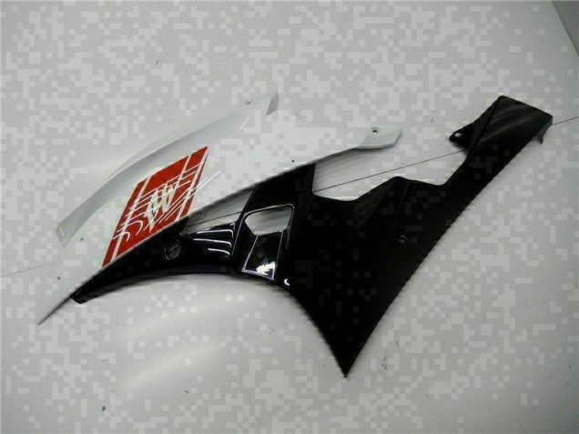06-07 White Black Yamaha YZF R6 Motorcycle Bodywork 06-07 White Black Yamaha YZF R6 Motorcycle Bodywork