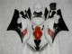 06-07 White Black Yamaha YZF R6 Motorcycle Bodywork 06-07 White Black Yamaha YZF R6 Motorcycle Bodywork