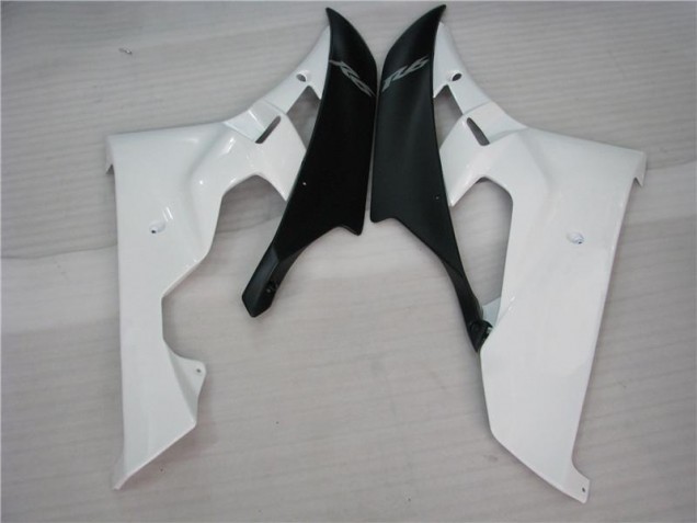 06-07 White Black Yamaha YZF R6 Motorcycle Fairing 06-07 White Black Yamaha YZF R6 Motorcycle Fairing