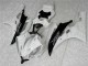 06-07 White Black Yamaha YZF R6 Motorcycle Fairings