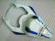 06-07 White Blue Yamaha YZF R6 Motorcycle Fairing 06-07 White Blue Yamaha YZF R6 Motorcycle Fairing