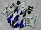 06-07 White Blue Yamaha YZF R6 Motorcycle Fairings 06-07 White Blue Yamaha YZF R6 Motorcycle Fairings