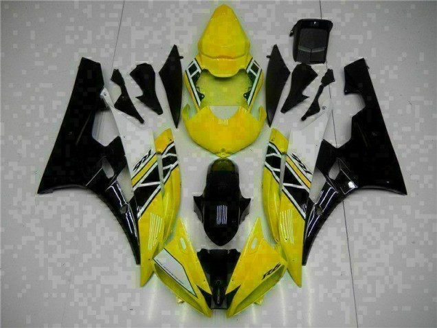 06-07 Yellow Black Yamaha YZF R6 Motorcycle Bodywork 06-07 Yellow Black Yamaha YZF R6 Motorcycle Bodywork