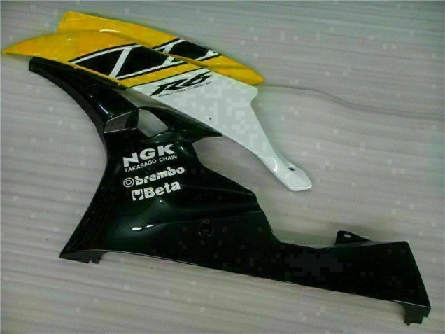 06-07 Yellow Black Yamaha YZF R6 Motorcycle Fairing 06-07 Yellow Black Yamaha YZF R6 Motorcycle Fairing