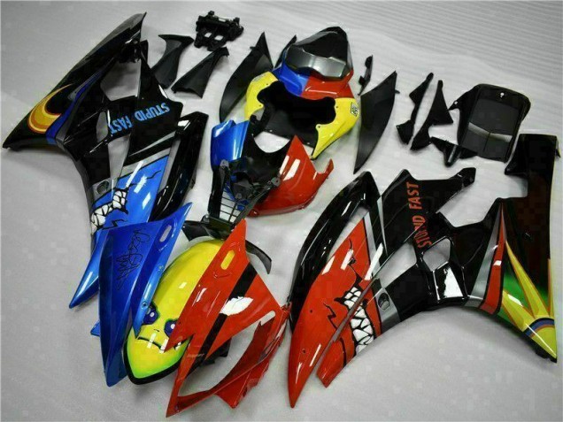 06-07 Yellow Blue Red Yamaha YZF R6 Motorcycle Fairings 06-07 Yellow Blue Red Yamaha YZF R6 Motorcycle Fairings