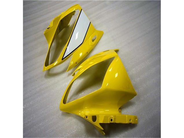 06-07 Yellow White Black Yamaha YZF R6 Motorcycle Fairings 06-07 Yellow White Black Yamaha YZF R6 Motorcycle Fairings