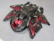 06-11 Black Red Kawasaki ZX14R ZZR1400 Motorcycle Fairing 06-11 Black Red Kawasaki ZX14R ZZR1400 Motorcycle Fairing
