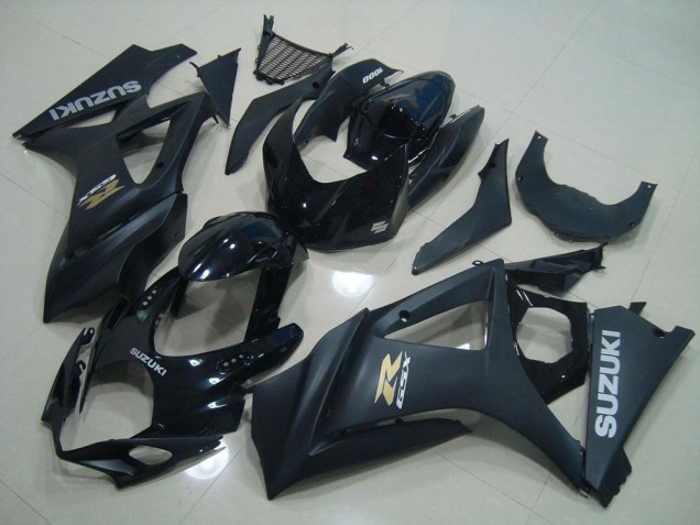 07-08 Black OEM Style Suzuki GSXR 1000 Motorcycle Fairings 07-08 Black OEM Style Suzuki GSXR 1000 Motorcycle Fairings