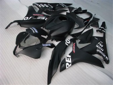 07-08 Black Repsol Honda CBR600RR Motorcycle Fairings