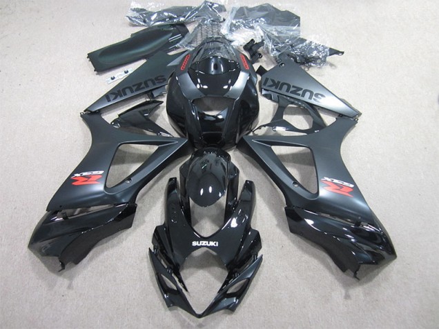 07-08 Black Suzuki GSXR 1000 Motorcycle Fairing Kits & Plastic 07-08 Black Suzuki GSXR 1000 Motorcycle Fairing Kits & Plastic