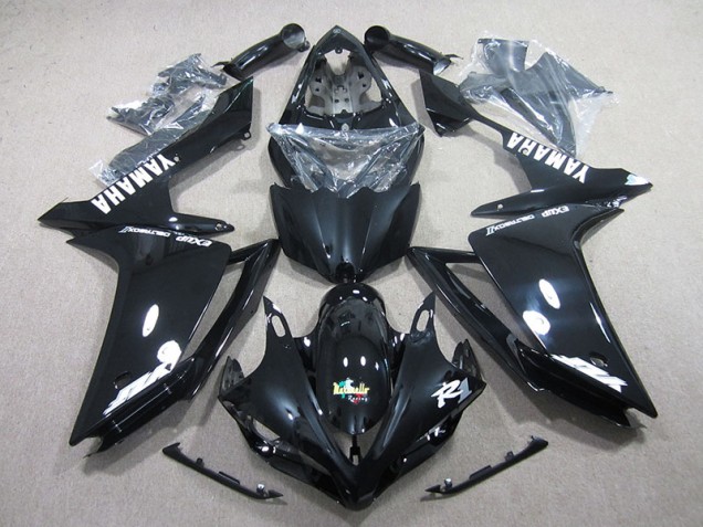 07-08 Black White Decal Yamaha YZF R1 Motorcycle Fairings 07-08 Black White Decal Yamaha YZF R1 Motorcycle Fairings