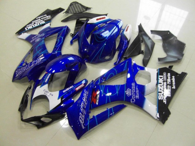 07-08 Blue Corona Suzuki GSXR 1000 Motorcycle Fairings 07-08 Blue Corona Suzuki GSXR 1000 Motorcycle Fairings
