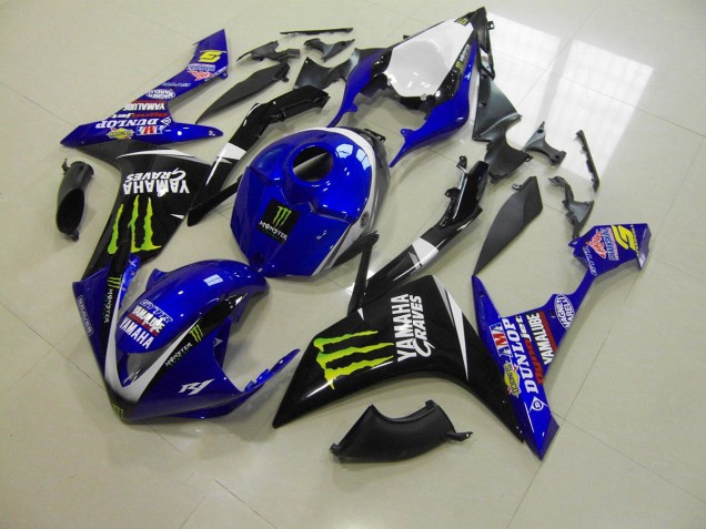07-08 Blue Monster Yamaha YZF R1 Motorcycle Fairings 07-08 Blue Monster Yamaha YZF R1 Motorcycle Fairings
