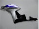 07-08 Blue Silver Black Honda CBR600RR Motorcycle Fairings