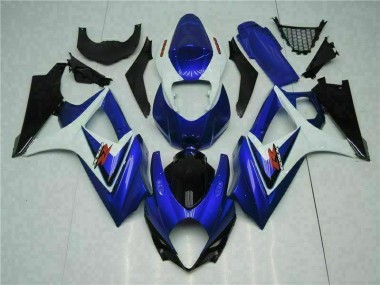07-08 Blue Suzuki GSXR 1000 Motorcycle Fairings