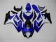 07-08 Blue White Black Suzuki GSXR 1000 Motorcycle Fairings 07-08 Blue White Black Suzuki GSXR 1000 Motorcycle Fairings