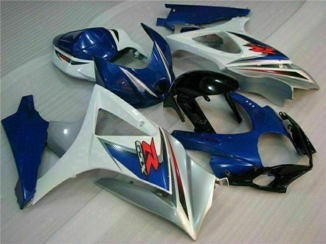 07-08 Blue White Suzuki GSXR 1000 Full Motorcycle Fairing Kits 07-08 Blue White Suzuki GSXR 1000 Full Motorcycle Fairing Kits