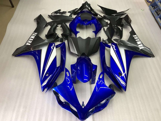 07-08 Blue White Yamaha YZF R1 Motorcycle Bodywork 07-08 Blue White Yamaha YZF R1 Motorcycle Bodywork
