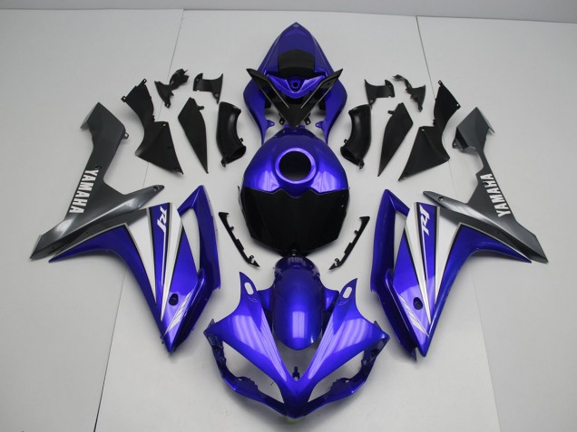 07-08 Blue White Yamaha YZF R1 Motorcycle Fairings 07-08 Blue White Yamaha YZF R1 Motorcycle Fairings
