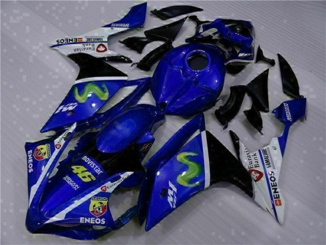 07-08 Blue Yamaha YZF R1 Motorcycle Fairing Kits 07-08 Blue Yamaha YZF R1 Motorcycle Fairing Kits
