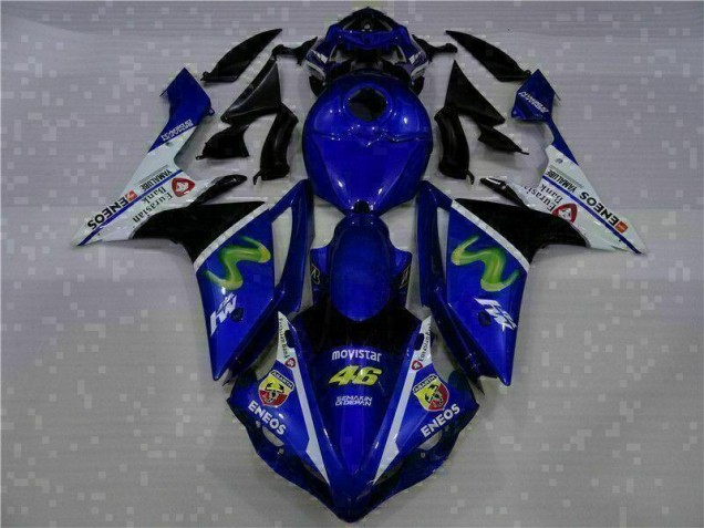 07-08 Blue Yamaha YZF R1 Motorcycle Fairing Kits 07-08 Blue Yamaha YZF R1 Motorcycle Fairing Kits