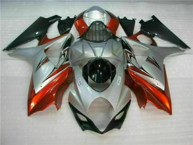 07-08 Brown Silver Suzuki GSXR 1000 Motorcycle Fairings 07-08 Brown Silver Suzuki GSXR 1000 Motorcycle Fairings