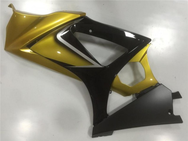 07-08 Gold Black Suzuki GSXR 1000 Motorcycle Fairing