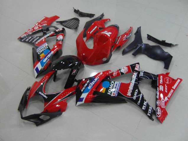 07-08 Red Suzuki GSXR 1000 Motorcycle Fairings 07-08 Red Suzuki GSXR 1000 Motorcycle Fairings