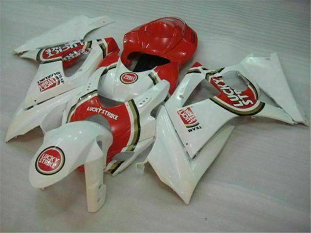 07-08 Red White Suzuki GSXR 1000 Motorcycle Fairings 07-08 Red White Suzuki GSXR 1000 Motorcycle Fairings