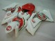 07-08 Red White Suzuki GSXR 1000 Motorcycle Fairings 07-08 Red White Suzuki GSXR 1000 Motorcycle Fairings
