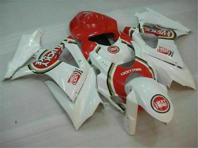 07-08 Red White Suzuki GSXR 1000 Motorcycle Fairings 07-08 Red White Suzuki GSXR 1000 Motorcycle Fairings