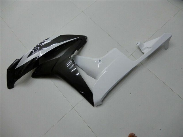 07-08 White Black Honda CBR600RR Motorcycle Fairing