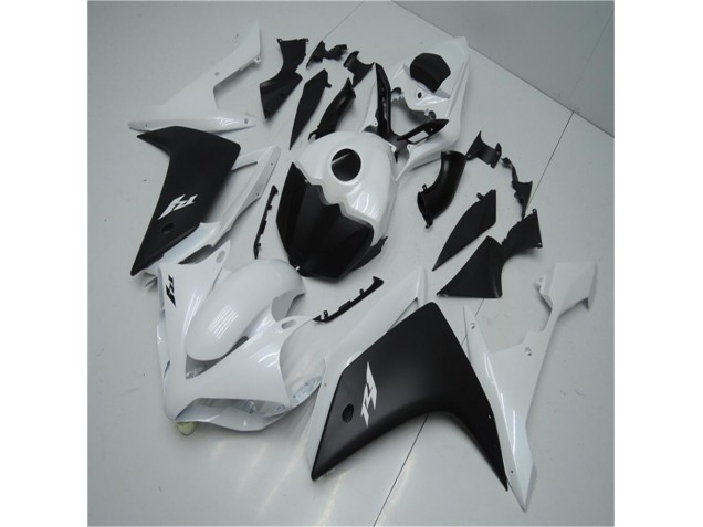 07-08 White Black Yamaha YZF R1 Motorcycle Fairings 07-08 White Black Yamaha YZF R1 Motorcycle Fairings