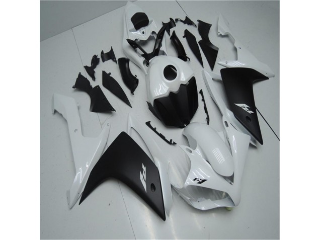 07-08 White Black Yamaha YZF R1 Motorcycle Fairings 07-08 White Black Yamaha YZF R1 Motorcycle Fairings