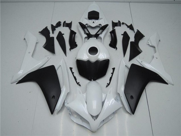 07-08 White Black Yamaha YZF R1 Motorcycle Fairings 07-08 White Black Yamaha YZF R1 Motorcycle Fairings