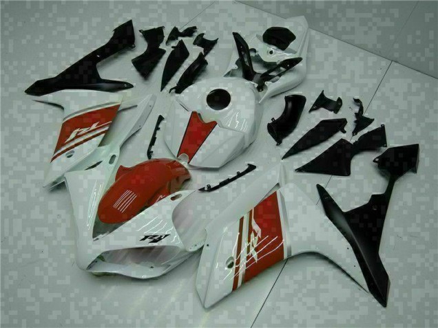 07-08 White Yamaha YZF R1 Motorcycle Bodywork 07-08 White Yamaha YZF R1 Motorcycle Bodywork